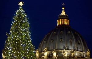 albero natale san pietro