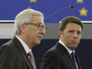 Juncker Renzi