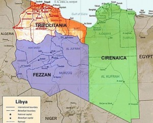 Libia - Opzione divisione in 3