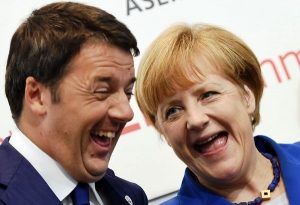 Renzi Merkel